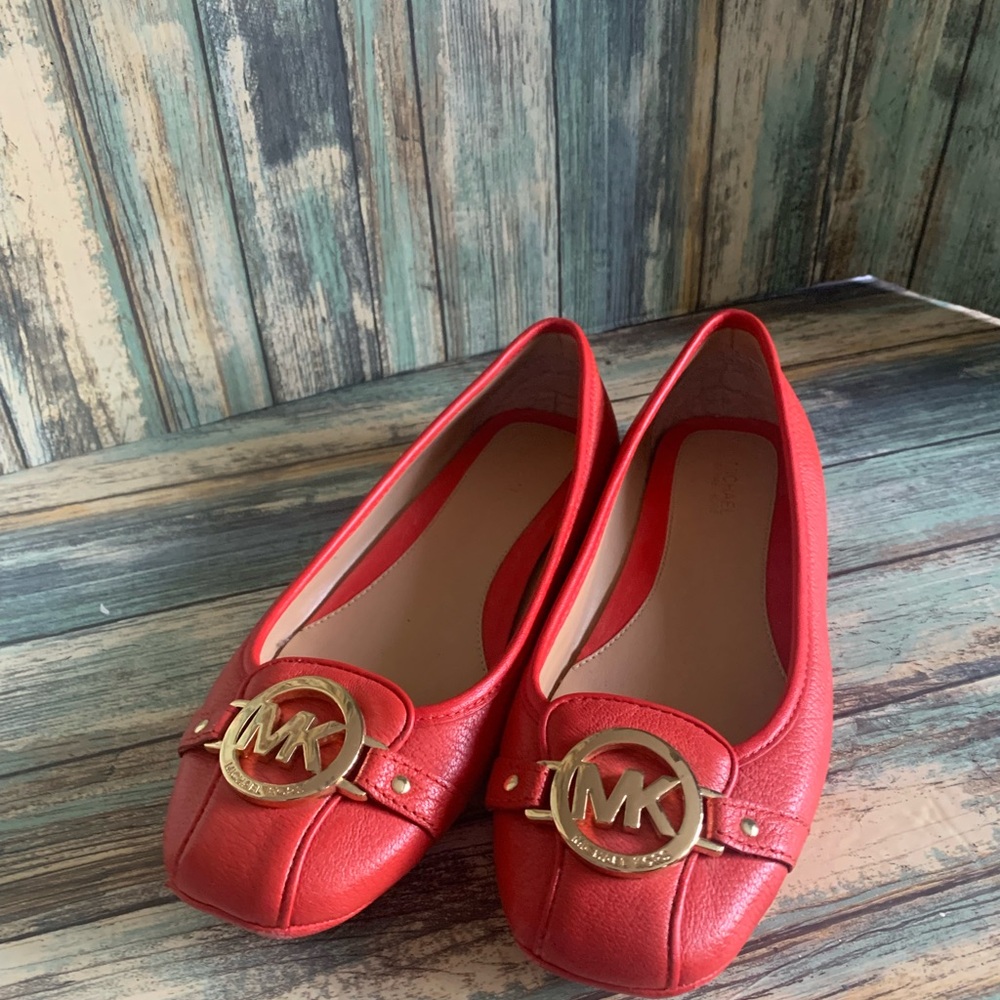 Michael Kors Orange Flats